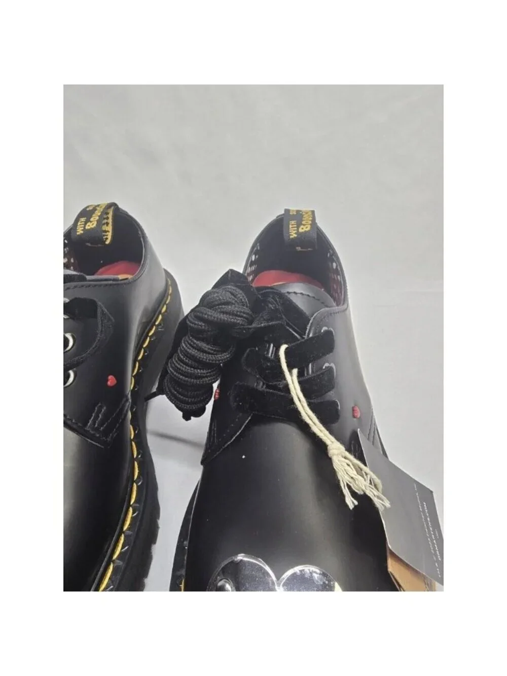 Dr.Martens Betty boop 1461 Quad Platform UK 5 Womens USA SIZE 7- New Without Box